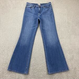 J. Crew Women's Ashbury Flare High Rise Denim Jeans  -  Size:  32